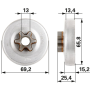 Reťazové kolo - 3/8" 6Z